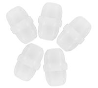 NUOBESTY 5 Pezzi Agitatore Magnetico da Laboratorio Piccolo in Ptfe Resistente Alte Temperature per Piastra Riscaldante Multiplo Uso Industriale e Scientifico Riutilizzabile