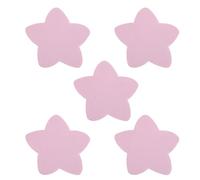 NUOBESTY 5 Pezzi Decorazione Antenna Auto a Forma di Stella in Eva Rosa per Accessori Esterni, Adatta alla Maggior Parte delle Antenne Sul Tetto, Visibilità Migliorata per Veicoli