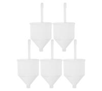 NUOBESTY 5 pezzi di misuratore di viscosità: tazza di viscosità per vernice e vernice al lattice - misuratore di consistenza tazze di misurazione per inchiostri e rivestimenti