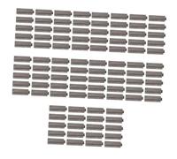 NUOBESTY 5 Set Asciugacapelli Spazzola Di Carbone Mini Motore Motore Compressore Razzo Soffiatori Spolverino Portatile Primer Elettrico Aerografo Asciugacapelli Da Viaggio 20 pezzi*5