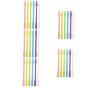 NUOBESTY 5 Set Asta Di Agitazione in Silicone Kit Per Ceretta Modellatore Di Sopracciglia Bastoncini Di Cera Per Il Naso Crema Depilatoria Maschere Gel Di Silice Riutilizzabile 6 Pezzi * 5