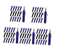 NUOBESTY 5 Set Astucci Per Penna Singoli Custodia Per Penna Singola Astuccio A Forma Di Pesce Astuccio in Piedi Trasparente Confezione Borsa Morbida Marcatore Flanella 50 Pezzi * 5