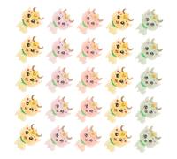 NUOBESTY 5 Set Ciondoli Resina Per Decorare Cover Telefoniche E Accessori Te Miniature Colorate E Adorabili Per Creazioni Artigianali E Oggetti 25 Pezzi*5