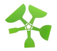 NUOBESTY 5 Set Lama Da Cucire Spatola Per Pittura Raschietto Tavolozza Pittorica Tavolozza Di Colori Ad Olio Abs Green