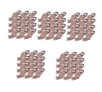 NUOBESTY 5 Set Naturale Protezione Ambientale Laurea Design Fatto A Mano Fai da Te Fagiano Fai da Te Acchiappasogni Accessori 50 Pezzi Decorazioni di Disposizione 50 Pezzi * 5
