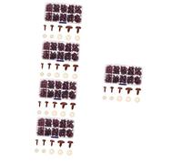 NUOBESTY 5 Set Occhi Giocattolo Naso Peluche Selvaggio Gigante Orso Porcellino D'India Occhi di Sicurezza Animali Coniglio Gabbia Occhi Burattino Occhi Imbottiti Coniglio Tappetino da
