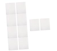 NUOBESTY 5 Set Particelle Colloidali Anti-collisione Pad Per Armadietti Per Porte Silenziose Paraurti Per Mobili Da Cucina Respingenti Per Ante Dell'armadio Pastiglie Paraurti 2 Fogli*5