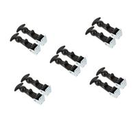 NUOBESTY 5 Set Serratura Maniglia T Flessibile Per Barche Chiusura Resistente Alle Adatta Per Yachts E Sport Acquatici 2 Pezzi*5