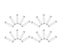 NUOBESTY 50 Pezzi Molla di Compressione Design Compatto e Stabile in Acciaio Inossidabile per Penna a Sfera e Penna Gel per Decorazioni Scuola e Uso Ufficio