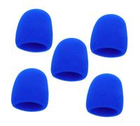NUOBESTY 5pezzi Copertura Microfono in Schiuma Spessa Antipop Per Microfono Palmare Karaoke Ktv Protezione Isolante Acustica e Riutilizzabile Per Performance Eventi Registrazioni