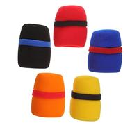 NUOBESTY 5pezzi Spugna Copri Microfono Manicotto per Microfono Copertura Protettiva per Portatile Accessori per Riduci Rumori e Interferenze del Vento