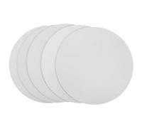 NUOBESTY 5pezzi Tappetini Mouse Sublimazione Blank Per Ufficio e Gaming Rotondi Per Personalizzazione e Trasferimento Di Calore Design Perfetti Per Home Office e Gioco