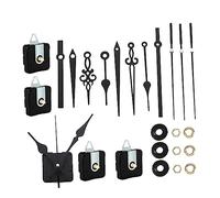 NUOBESTY 5sets Movimento al Quarzo Silenzioso per Orologi da Parete Meccanismo per Orologi Accessori per Forniture per al Quarzo Movimento da Te
