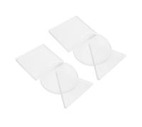 NUOBESTY 6 Pezzi Set da 6 Lastre per Monotipia in Gel Riutilizzabili, Piastra Artistica Antiaderente per Stampa su Lastra, Strumenti per Materiali di Stampa Creativi e Didattici