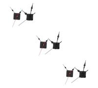 NUOBESTY 6 Set Guarda Gli Accessori per Il Movimento retrò Moderno Chiave Alto movimenti Sostituzione meccanismo Orologi Movimento Muto plastica Black