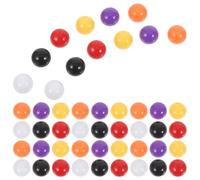 NUOBESTY 600 Pezzi Palline di Plastica Solida da 10mm per Attività Educative e Giochi Matematici, Giocattoli Portatili per Studenti per Apprendimento e Probabilità