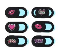 NUOBESTY 6pezzi Copri Webcam Scorrevole Per Portatile Tablet e Desktop Realizzato Blocca-scorrimento Facile Usare e Per Proteggere La Privacy