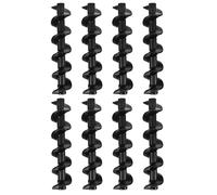 NUOBESTY 8 pezzi di ricambio per albero a spirale per fontana di fonduta - Asta per albero a spirale per macchina per fontana di cioccolato per mini cioccolatiera domestica, kit di facile montaggio