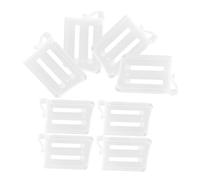 NUOBESTY 8 Pezzi Divisori Regolabili per Frigorifero per Separare Spazio nel Porta Bottiglie Accessori per Frigorifero Pratici per Organizzazione e Pulizia Della Cucina