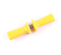 NUOBESTY 8 Pezzi Forchette per Pannocchie in Acciaio Inossidabile Manico Antiruggine per Carne e Frutta, per Barbecue e Attività All'aperto Colore Casuale
