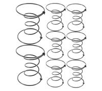 NUOBESTY 8 Pezzi Kit 8 Molle a Spirale Metalliche per Divani e Poltrone Reclinabili, Molle di Ricambio Alte 15 Cm Resistenti alla Deformazione, per Riparazione Sedili Imbottiti e Supporto
