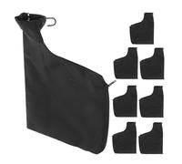 NUOBESTY 8 Pezzi Sacchetto Raccogli Polvere per Soffiante Seghetto da Tavolo e Troncatrice 255, Facile Installazione, Materiale e Ferro, Colore Nero