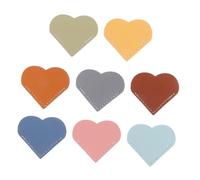 NUOBESTY 8 Pezzi Segnalibro D'amore Angolo Della Pagina Del Segni Libro Del Segnalibri Dell'angolo Del Libro Accessori Pagina D'angolo Pvc