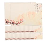 NUOBESTY 80 Fogli Carta Vintage Carta Decorativa per per Note Poesie e Annunci per Ogni e Facile Usare