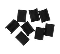NUOBESTY 8pezzi Cursori Quadrati Per Mobili in Moquette Coprigambe in Plastica Per Pavimenti Protezioni Per Gambe Di Sedie Forma Di u Tappi Antiscivolo Per Piedi Di Mobili Diametro