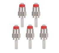 NUOBESTY Abbeveratoio per Maiali in Acciaio Resistente 5 Pezzi Erogatore Automatico a Rubinetto per Suini da Ingrasso e Scrofe Prevenzione Perdite per Allevamento Suini e Bestiame