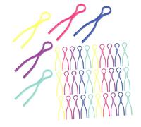 NUOBESTY Accessori per Filo da Cucito - Morsetto per Rocchetto da 50 Pezzi Piccoli Organizer per Rocchetti di Filo Facili da Usare E Riporre Clip per Filo da Quilting Articoli per Cucire