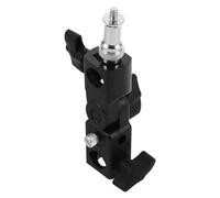 NUOBESTY Accessori Per Fotografiche Adattatore Per Attacco Hot Shoe Staffa Per Lampada Fotografica Morsetto Per Ombrello Per La Fotografia Adattatore Hot Shoe Metallo Nero