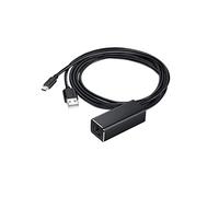 NUOBESTY Adattatore Ethernet Micro Usb Mbps Per Tv Connessione Ethernet Collega Micro Usb Tv e Al Router Veloce e Stabile