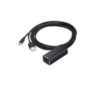 NUOBESTY Adattatore Ethernet Micro Usb Mbps Per Tv Ethernet Connettore Per Tv e Dispositivi Alimentazione Incluso