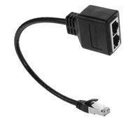 NUOBESTY Adattatore Maschio Doppia Femmina Spina Modulare Splitter Ethernet Per Connessione Di Dispositivi