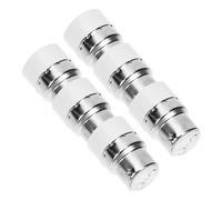 NUOBESTY Adattatore Portalampada da B22 a E14, Convertitore Base Lampada Compatto in Plastica Bianca, Adattatore per Prese di Luce, Estensione per Lampadine LED e Incandescenza, Uso