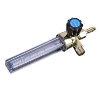 NUOBESTY Alloy Flowmeter per Argon e Azoto, Riduttore di Pressione con Scala Chiara, Lunga Durata, 7mm, per Birrificazione Fatta in Casa