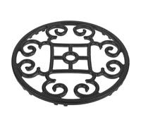 NUOBESTY Anello Wok per Fornello a Gas in Ferro Resistente al Calore Griglia di Supporto Rotonda per Pentole e Padelle Adatto per Cucina Indoor e Outdoor per Campeggio e Fornelli