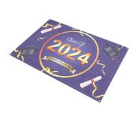 NUOBESTY Background Banner Di Laurea Decorazioni Addio Al Nubilato Scuola Tela Contento Sfondo Ballo Studentesco Nuziale Decorazione Laureata Striscione Foto Prop Poliestere