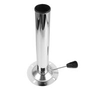 NUOBESTY Base di Sollevamento e Decorazioni Festive in Ferro Argento per Sgabello da Bar Azione Girevole, Accessorio Regolabile per Uffici