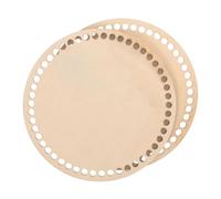 NUOBESTY Base per Borse Fai da Te Set di per Uncinetto e Maglieria Fondi per Borse con Fori per Personalizzazione e Creazione di Accessori Unici
