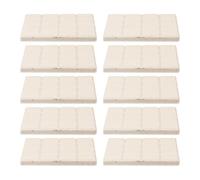 NUOBESTY Basi in Ceramica per Frammenti di Corallo 10 Pezzi Supporti per Allevamento e Riproduzione Coralli Resistente all’Usura Dimensioni Compatte per Acquari Marini e Decorazioni