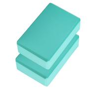NUOBESTY Blocchi Yoga Eva 2 Pezzi per Donne, Antiscivolo e Facili da Impugnare, per Esercizi Quotidiani e Stretching a Casa