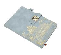 NUOBESTY Blocco Note Aziendale Pianificatore Quaderno Con Fibbia Agenda Blocco Note Per La Pianificazione Giornaliera Diario Quaderno