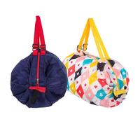 NUOBESTY Borsa della Spesa Pieghevole Riutilizzabile 2 Pezzi Grande Capacità Compatta e Portatile Borse Multiuso per Shopping Viaggio e Mercato Design Resistente per Uso Quotidiano