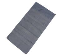 NUOBESTY Borsa Portaoggetti Sospesa Doppia Faccia per Calzini e Biancheria Organizer da Appendere Parete con Gancio Resistente Custodia Ampia per Armadio e Camera Grigio