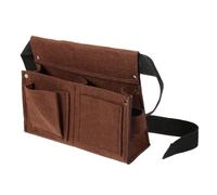 NUOBESTY Borsa Portautensili Per Carpentiere Con Cintura Regolabile Tasche Spesse Per Capacità Ampia Per Attrezzi Da Edilizia e Ristrutturazione Design Compatto e Confortevole Per Uso Prolu
