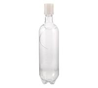NUOBESTY Bottiglia per Poltrona Odontoiatrica 1000 Ml in Plastica Traslucida Tappo di Sicurezza, Contenitore per Acqua e Campioni Liquidi per Uso in Studi Dentistici e Laboratori