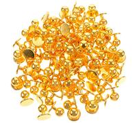 NUOBESTY Bottoni Per Cappotti Da Cucire Fatti a Mano Set Da 100 Pezzi Bottoni Creativi Per Abbigliamento Chef Color Oro Medio Per Uniformi Da Lavoro Per Cucito Fai Da Te e Abbigliamento Professionale