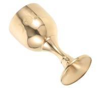 NUOBESTY Calice in Ottone Decorativo per Offerte Sacre, Coppa per Altare Resistente e Versatile, Tazza Elegante per Battesimo e Decorazioni Casa